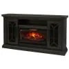 Home Decorators Collection Madison 68 in. Media Console Infrared Electric Fireplace in Dark Chocolate