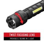 Polysteel 700 Stormproof Dual Power LED Flashlight with Dual Color (White/Red) C.O.B. by Coast