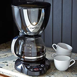 iCoffee RCB100 12 Cup Coffee Maker With Steam Brew Technology Black